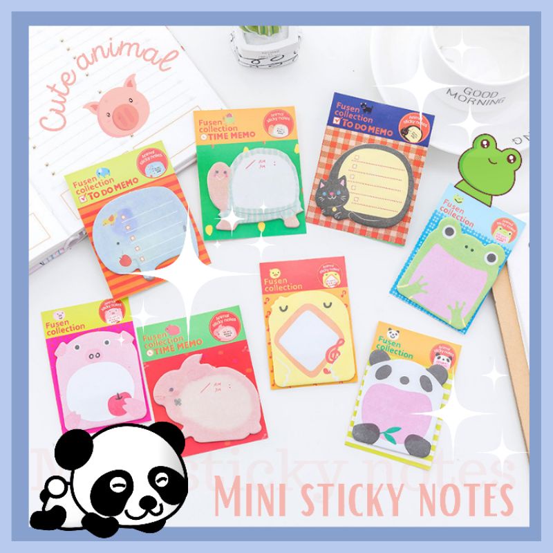 

1PCS _MINI STICKY NOTES_ANIMAL