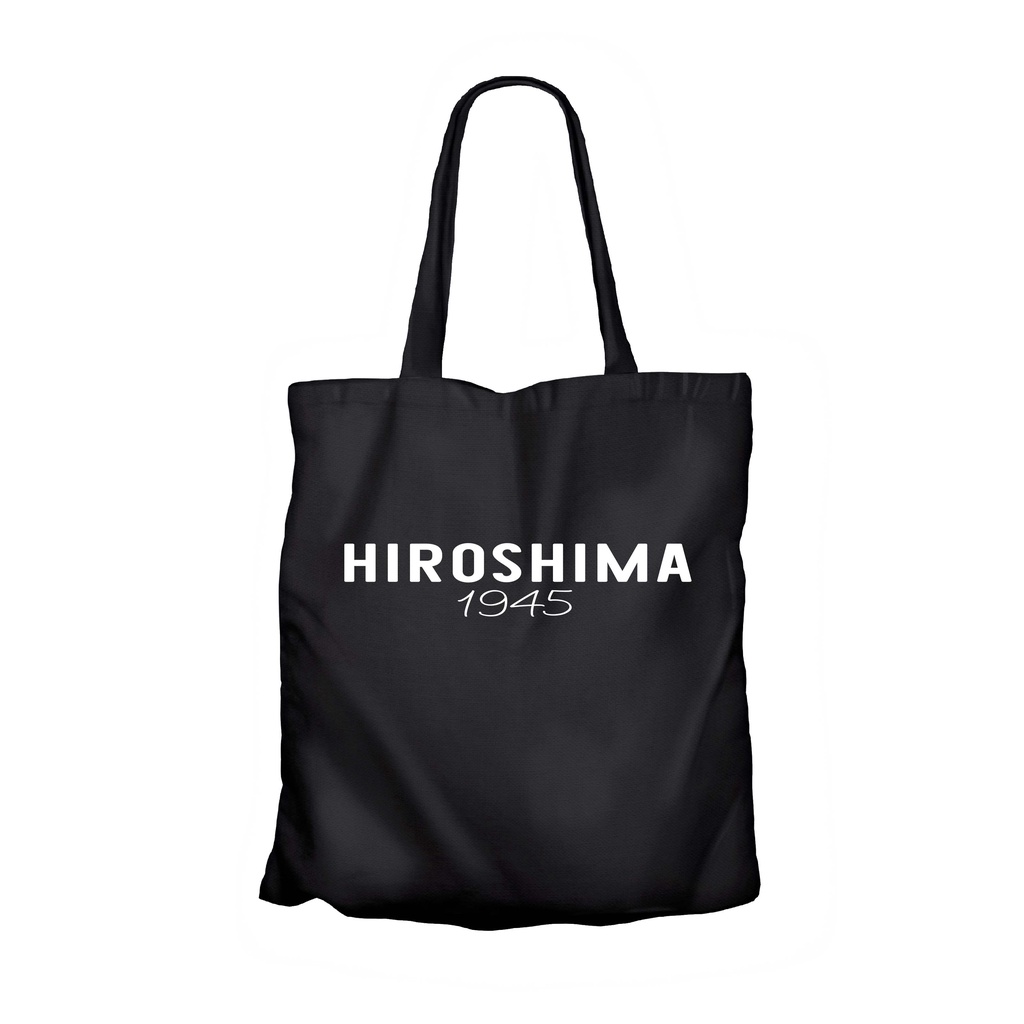 Tote bag japan city HIROSHIMA SIMPLE material canvas