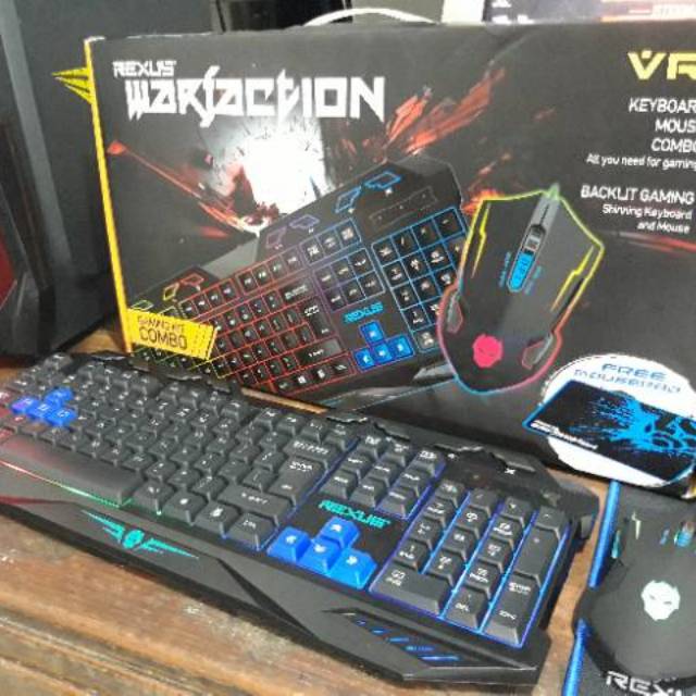 Key mouse REXUS VR1 Gaming