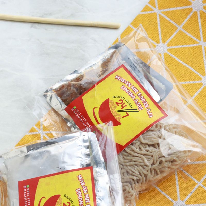 

Bakmi Kecil 24/7 Frozen Halal 100% Ayam (Gurih & Kenyal)