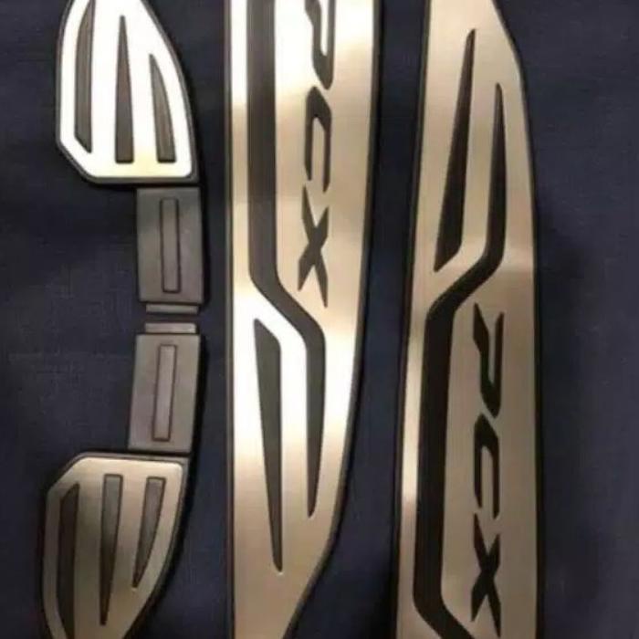 Flash Sale✔️ Karpet pcx 150 dan pcx 160 cc  2021- 2022 original ahm pijakan kaki pcx aksesoris resmi