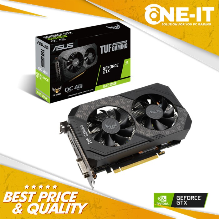 VGA ASUS TUF Gaming GeForce GTX 1650 SUPER OC 4GB GDDR6