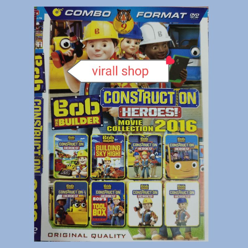 Kaset Koleksi Kartun Bob Builder