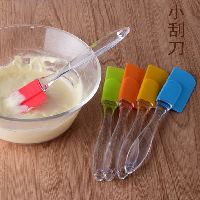 Spatula silicone scraper food grade high temperature cake baking