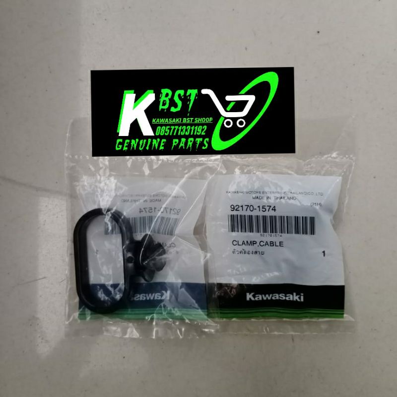Clamp kabel speedometer Ninja R RR original kawasaki