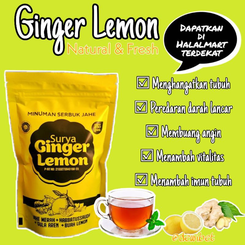 

Surya Ginger Lemon