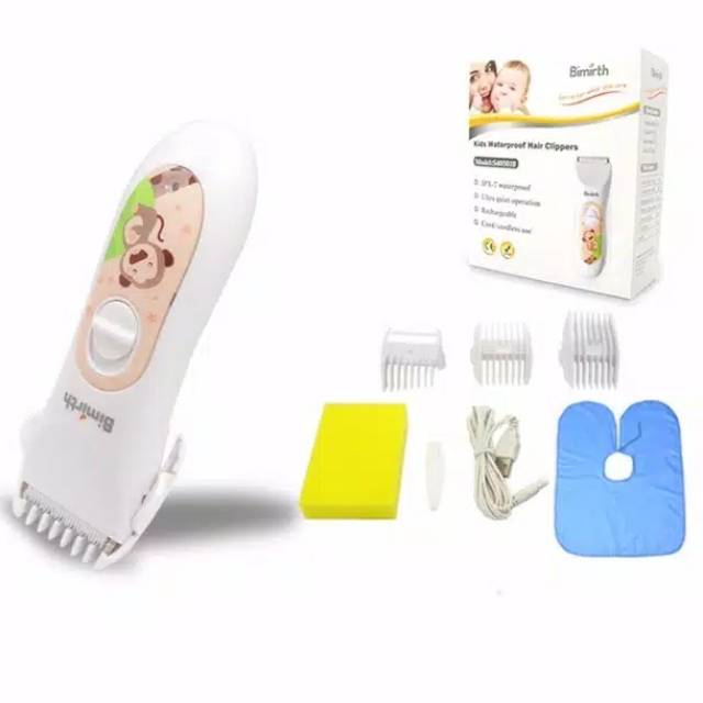 Alat Cukur Rambut Bayi Anak Bimirth ORI Baby Hair Clipper Pencukur Rambut Elektrik ANTI AIR R20