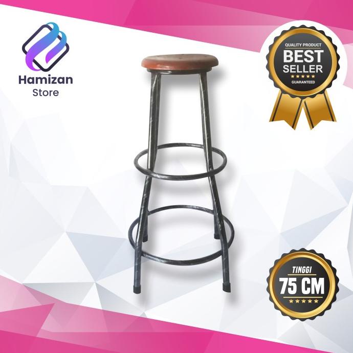 ~~~] KURSI CAFE / KURSI BAR / KURSI BESI / KURSI BASO 75CM
