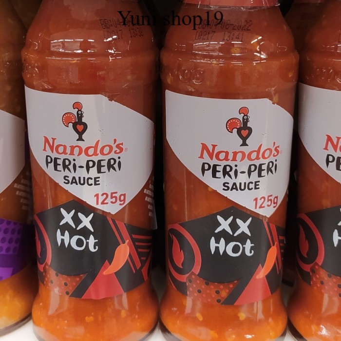 

nandos peri peri sauce extra hot 125g