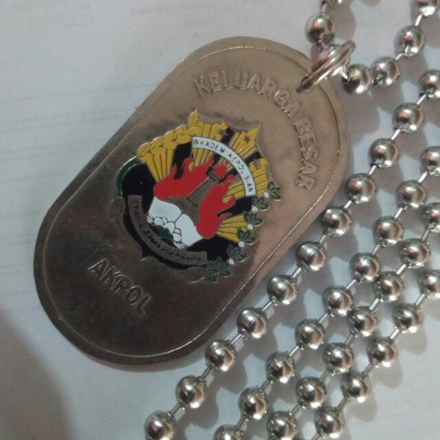 Kalung Dog Tag Keluarga Besar Akpol