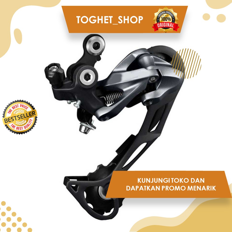 Gigi Belakang Sepeda Shimona Alivio 9 Speed Rear Derailleur Meningkatkan Kecepatan Gigi Belakang Sep