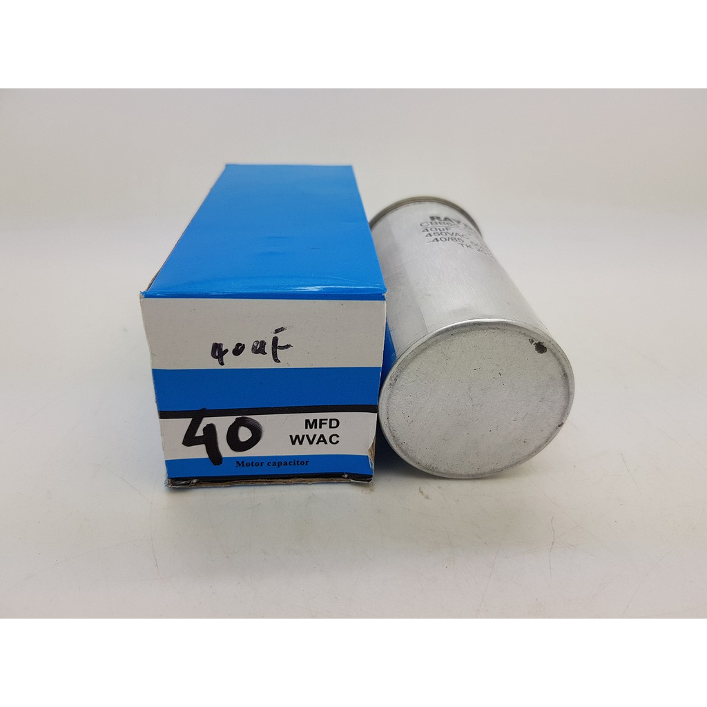 kapasitor alumunium 40 mikro F / capasitor AC genset kulkas