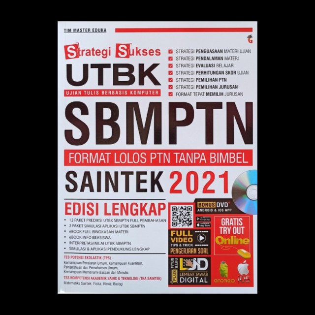 STRATEGI SUKSES UTBK SBMPTN FORMAT LOLOS PTN TANPA BIMBEL  