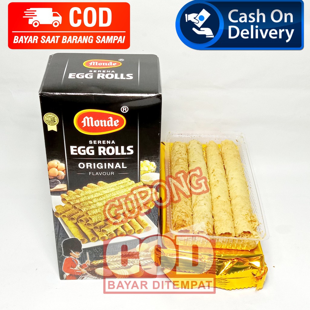 

MONDE EGG ROLLS 168 GRAM