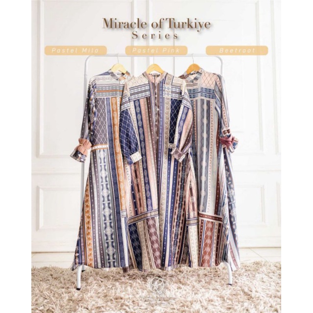 Miracle Of Turkey By Kiciks Muslimah/Sarimbit Keluarga/Warna Betrooth
