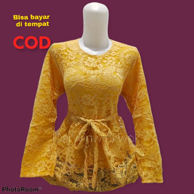 (Brukat 1564.03)BLUS BRUKAT BLUS KEBAYA BROKAT KEBAYA BAJU KEBAYA BAJU BROKAT ATASAN BROKAT ATASAN KEBAYA BLUSBRUKAT