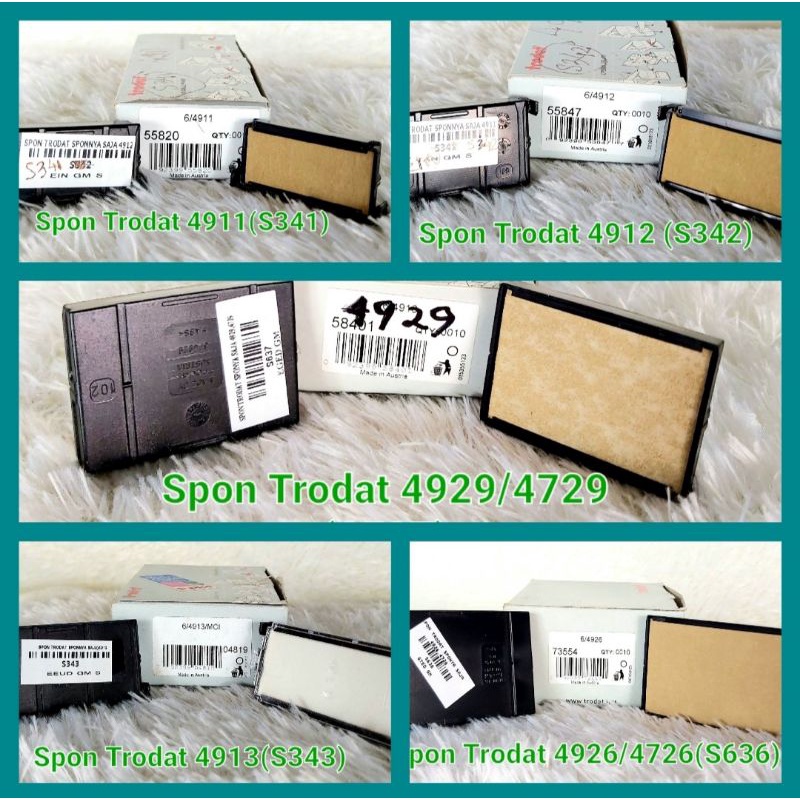 

Spon Stempel Trodat 4911/4912/4913/4642/4926/4726/4929/4729