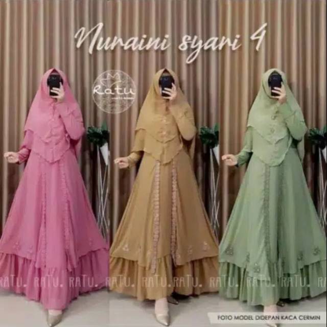 NURAINI SYAR'I 4 BY RATU SET HIJAB