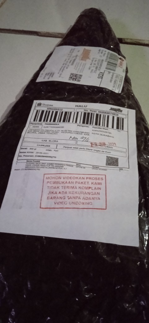Tudung Saji Lipat Jumbo Penahan Panas Food Cover Penutup Pelindung Makanan Payung Aluminium Foil 4.7