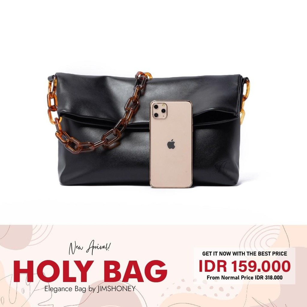 Jims Honey Holy Bag Tas Selempang Wanita Murah Import Sling Cewek Casual Fashion Korea Jimshoney