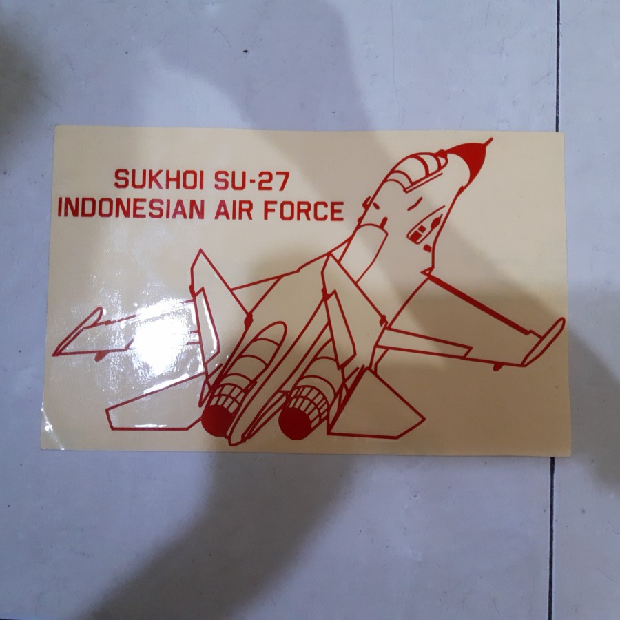 

sticker sukhoi su 27 uk 30x19