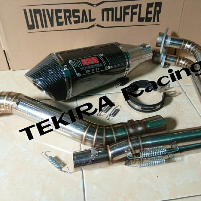 Knalpot Yoshimura R11 Fullset ninja250 ninja 250 fi karbu abs Se R25