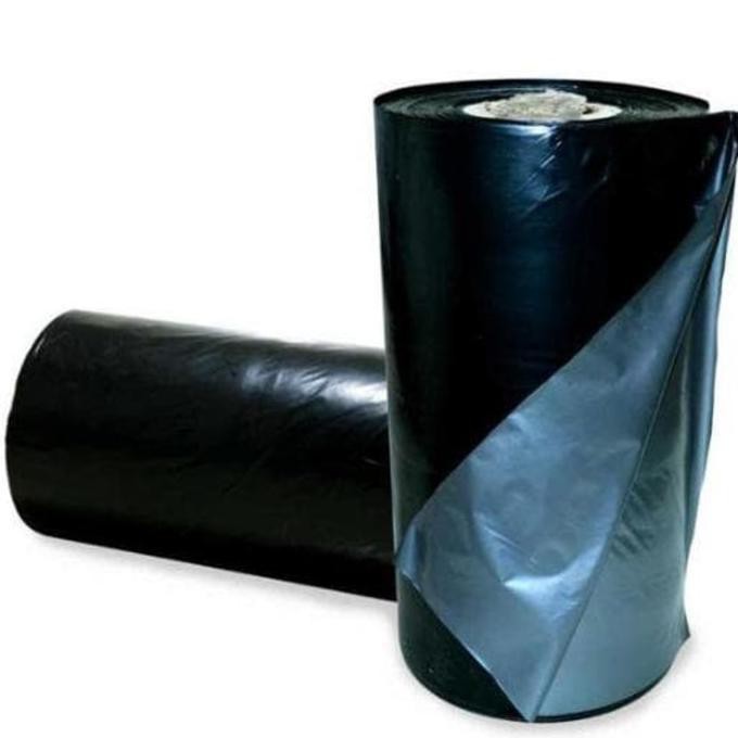 Jirifarm Plastik Mulsa Lebar 120 Cm Hitam Silver 1 Roll 500 M