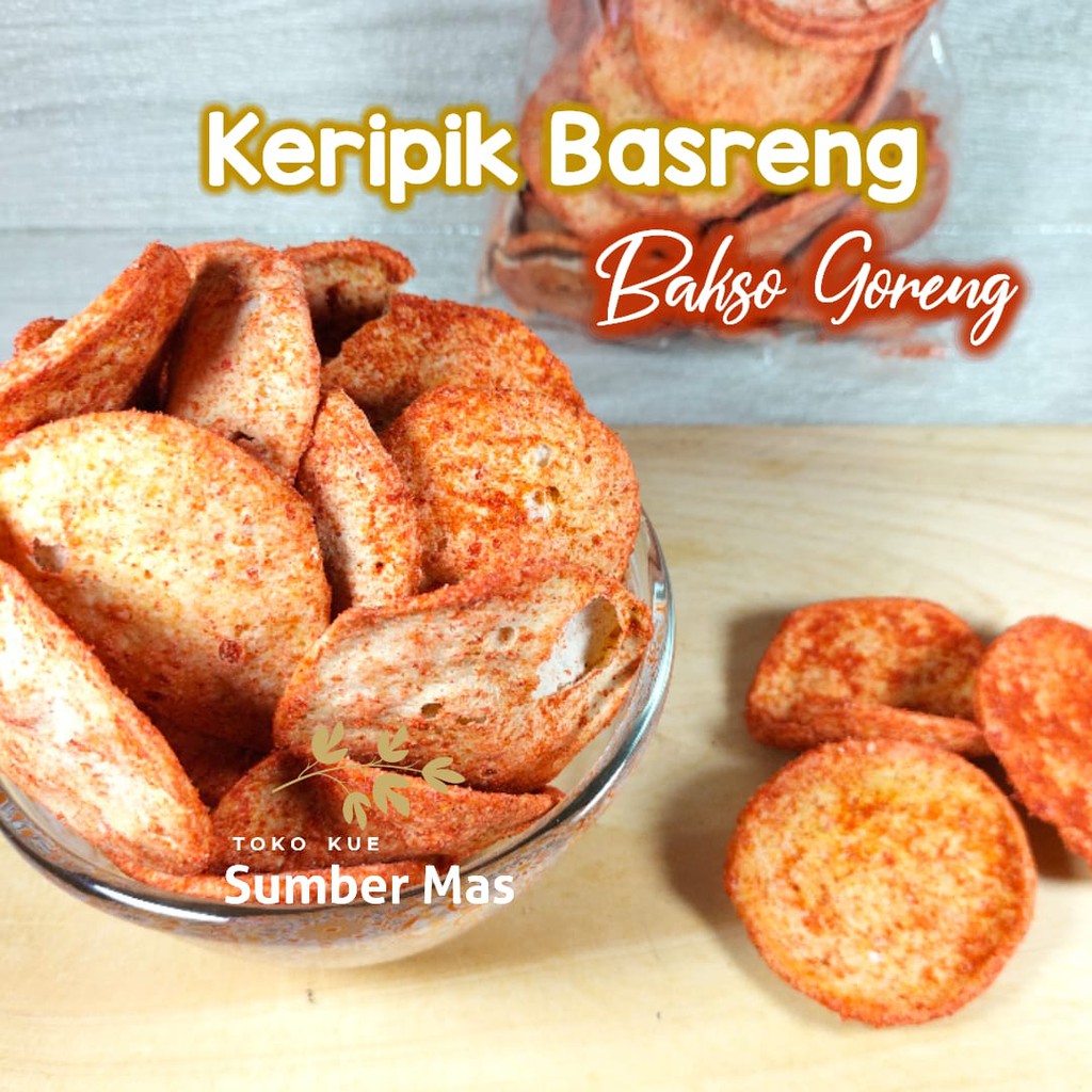 BAKSO GORENG / BASRENG 250 GR / basreng pedas / basreng kiloan