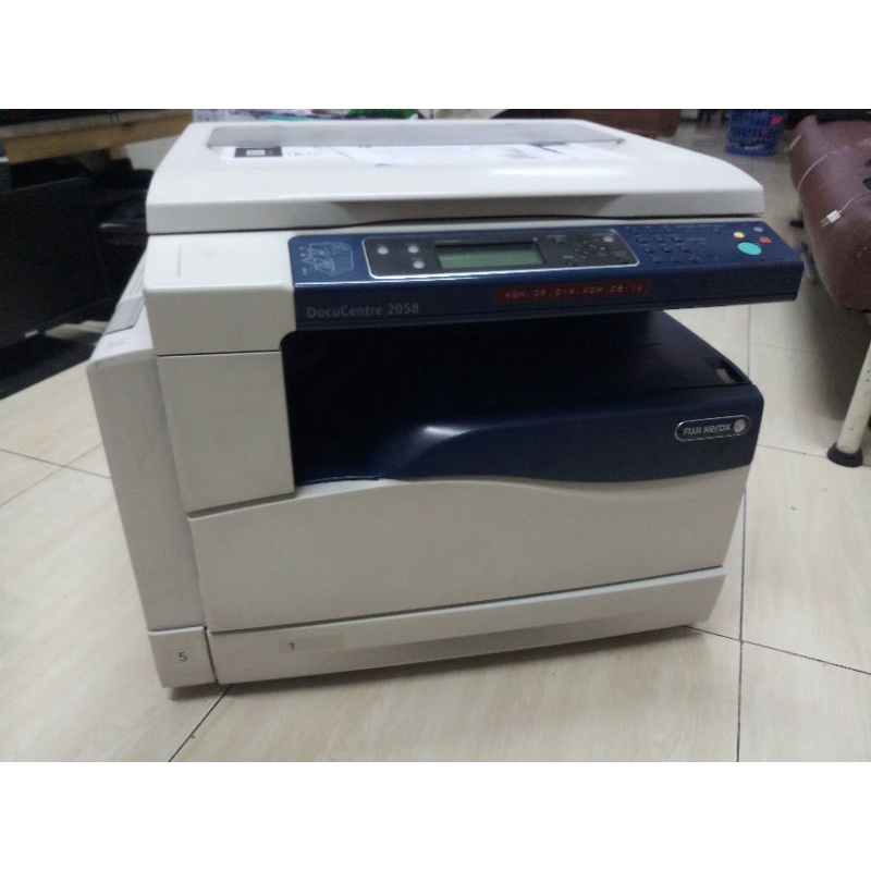 Mesin photocopy A3 Fuji Xerox Docucentre 2058 kondisi siap pakai