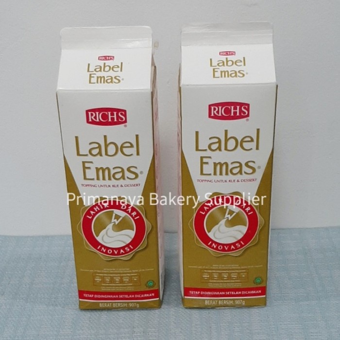 

Richs Gold Label Whipping Cream 907 gr