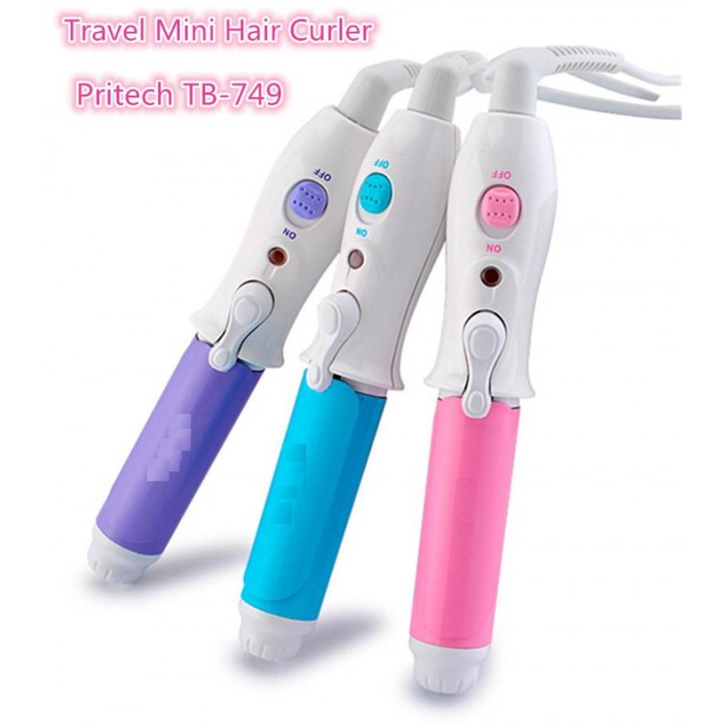  Catok  Mini Travel Hair Curler Catokan Rambut  Ringan 