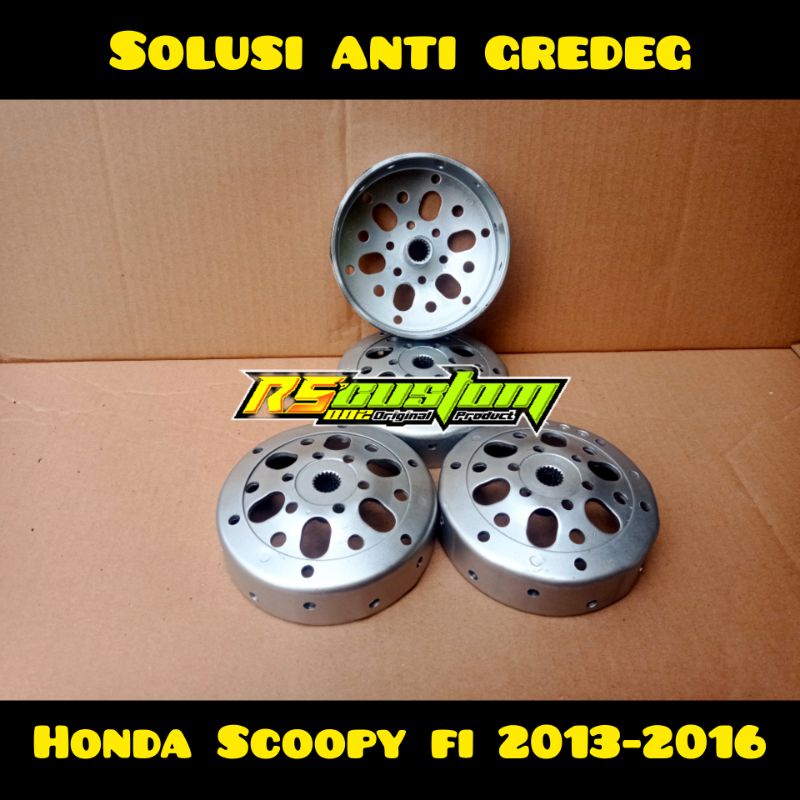 MANGKOK CVT HONDA SCOOPY FI TAHUN 2013-2016 ORIGINAL CUSTOM ANTI GREDEG