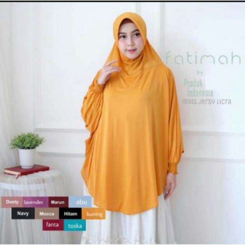 Hijab Bergo fatimah lengan#Hijab jumbo