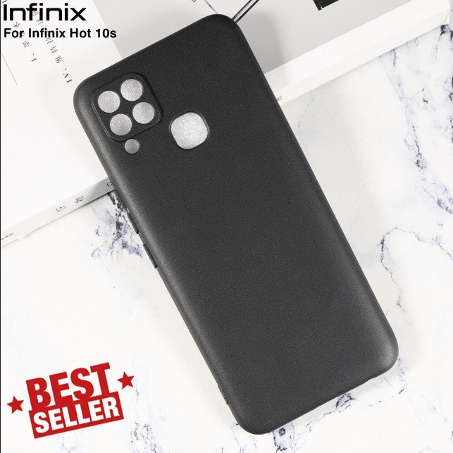 INFINIX HOT 12i NOTE 11 HOT 11S NFC HOT 11 HOT 11S NOTE 8 NOTE 10 PRO NOTE 10 HOT 10S CASE BLACK PREMIUM SOFTCASE SILIKON HITAM COVER PROTECT CAMERA CASING PELINDUNG KAMERA SOFT