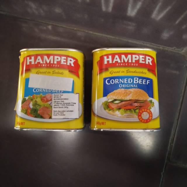

hamper corned beef lite and original 340gr can kornet sapi MURAH IMPORT ORIGINAL KUALITAS
