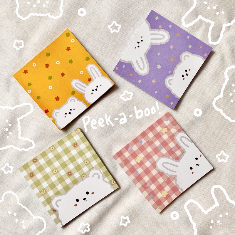 

Peek-a-boo! Mini Memopad