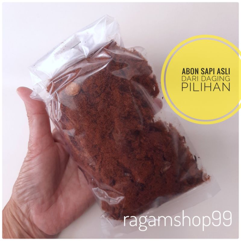 

Abon Sapi Asli Khas Cianjur Halal Nikmat Original Daging Super Murah Oleh-oleh Tradisional Premium