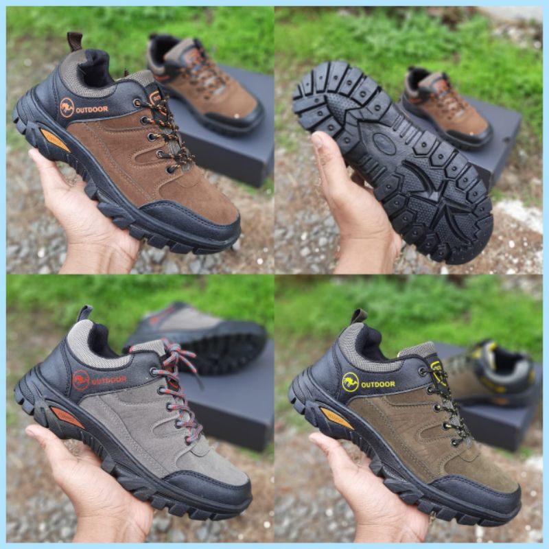 SEPATU GUNUNG PRIA OUTDOOR IMPORT SEPATU TRACKING OUTDOOR QUALITY ORI IMPORT