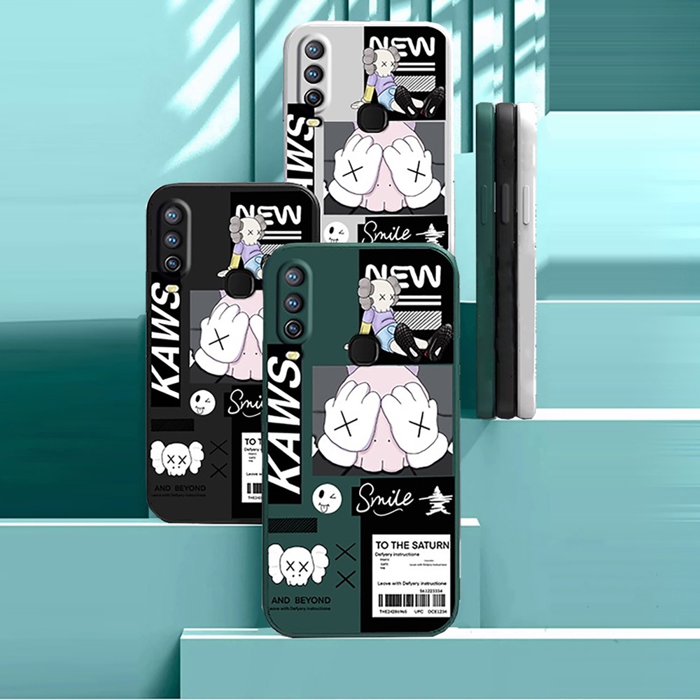 Soft Case TPU Motif Kaws Sesame Street Untuk VIVO Y02 Y16 Y33S Y20S Y20i Y21S Y12S Y12A Y15S Y15A Y11 Y12 Y15 Y17 Y19 Y91C Y30 Y50 Y51 S1