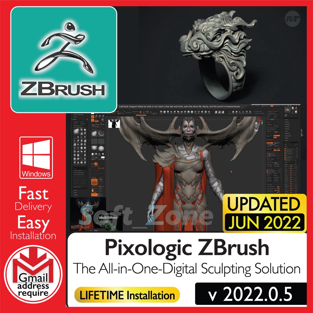 

Pxlgc ZBrsh 2022.0.5 - Th ll-n-n Dgtl Sclptng Sltn [WINDOWS x64] - Dgtl Dwnld