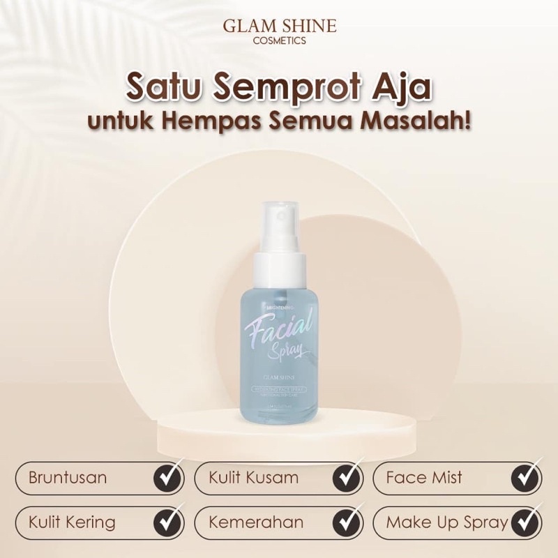 FACIAL SPRAY/GLAMSHINE