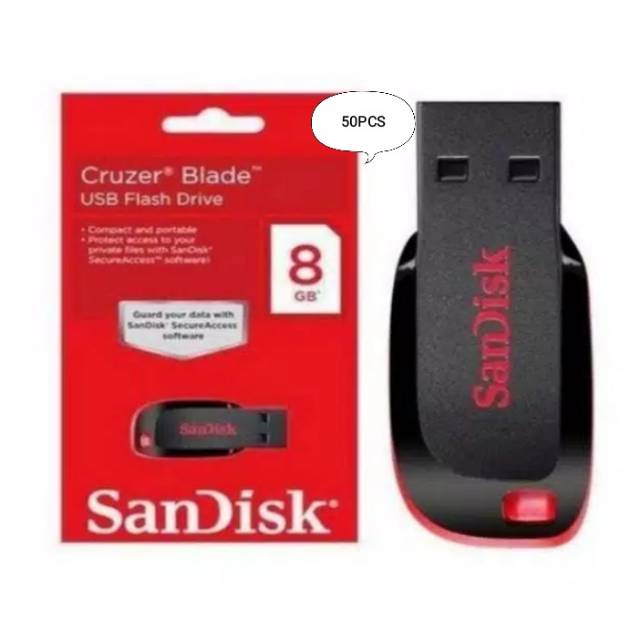Flashdisk Sandisk Blade 8GB Resmi (50pcs)