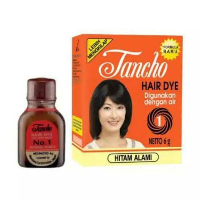 TANCHO Semir Pewarna Rambut 6gr ( Tancho Bubuk)