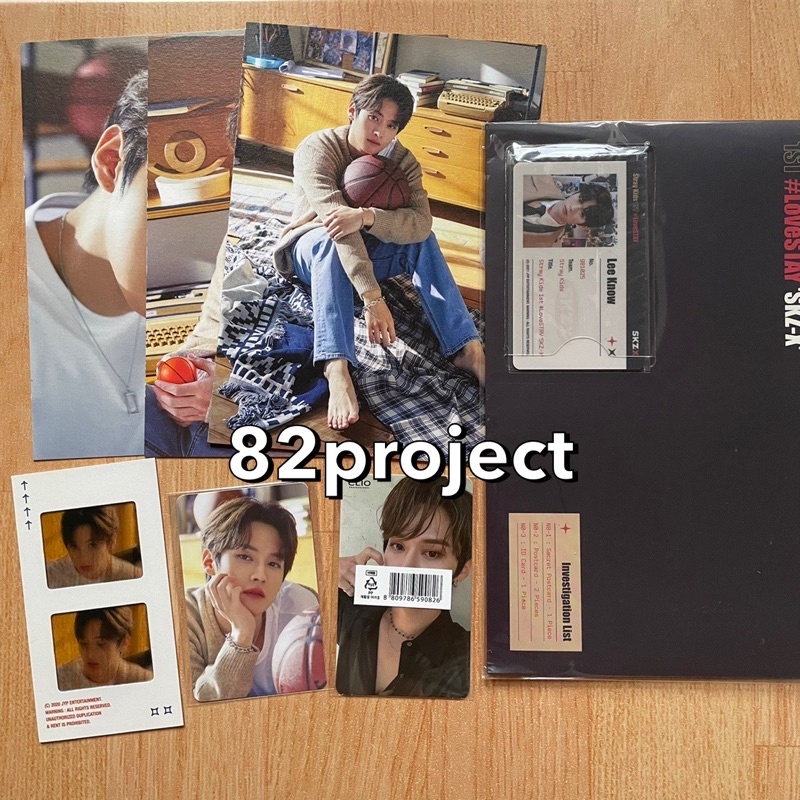 [Ready Stock] Photocard PC Clio Spicy Lino Lee Know Stray Kids SKZ ID Card file SKZ-X SG21