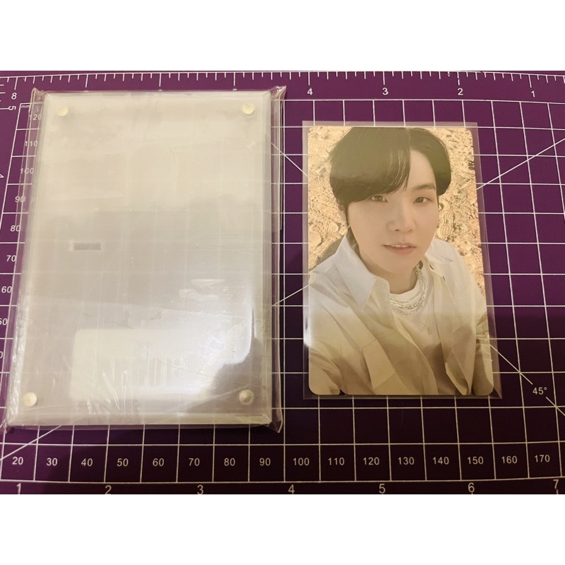 READY PHOTOCARD PC PROOF BTS YOONGI SUGA PO BENEFIT WEVERSE