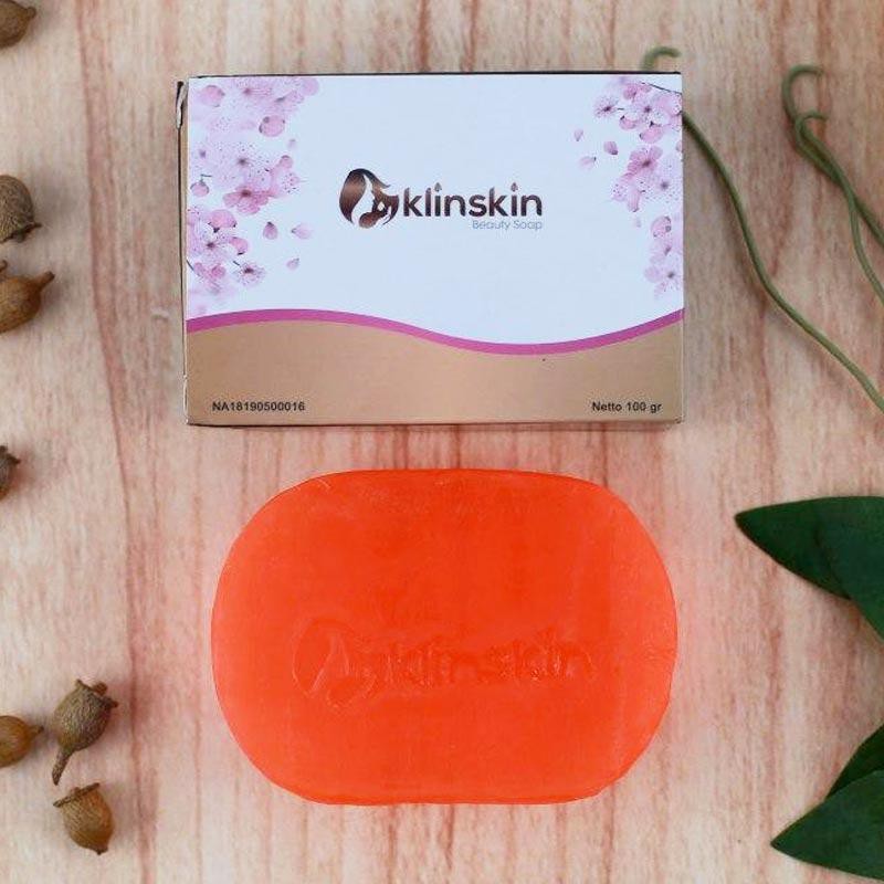 SABUN KLINSKIN BEAUTY SOAP 100gr | MEMPERTAHANKAN KELEMBAPAN KULIT | BPOM 100 % ORIGINAL