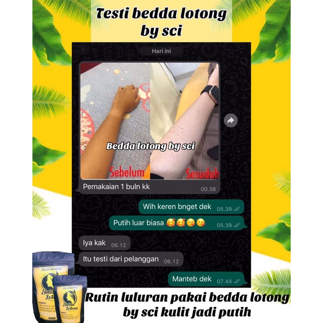 Bedda Lotong by SCI(lulur rempah)