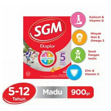 SGM 5 PLUS MADU 900GR