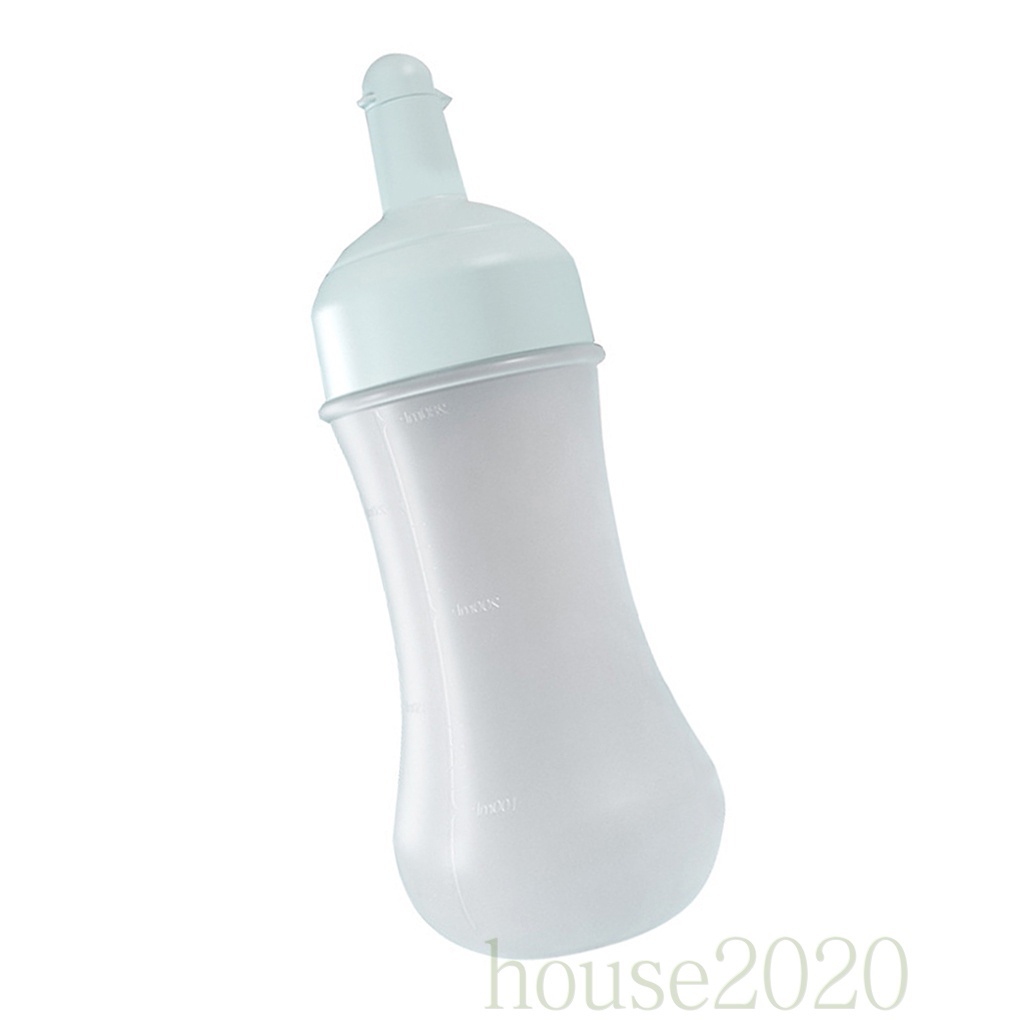 [HOUSE2020]Sauce Bottle 350ML Squeezing Jam Condiment Dispenser Plastic Empty Kitchen Cooking Salad Bottle, Green