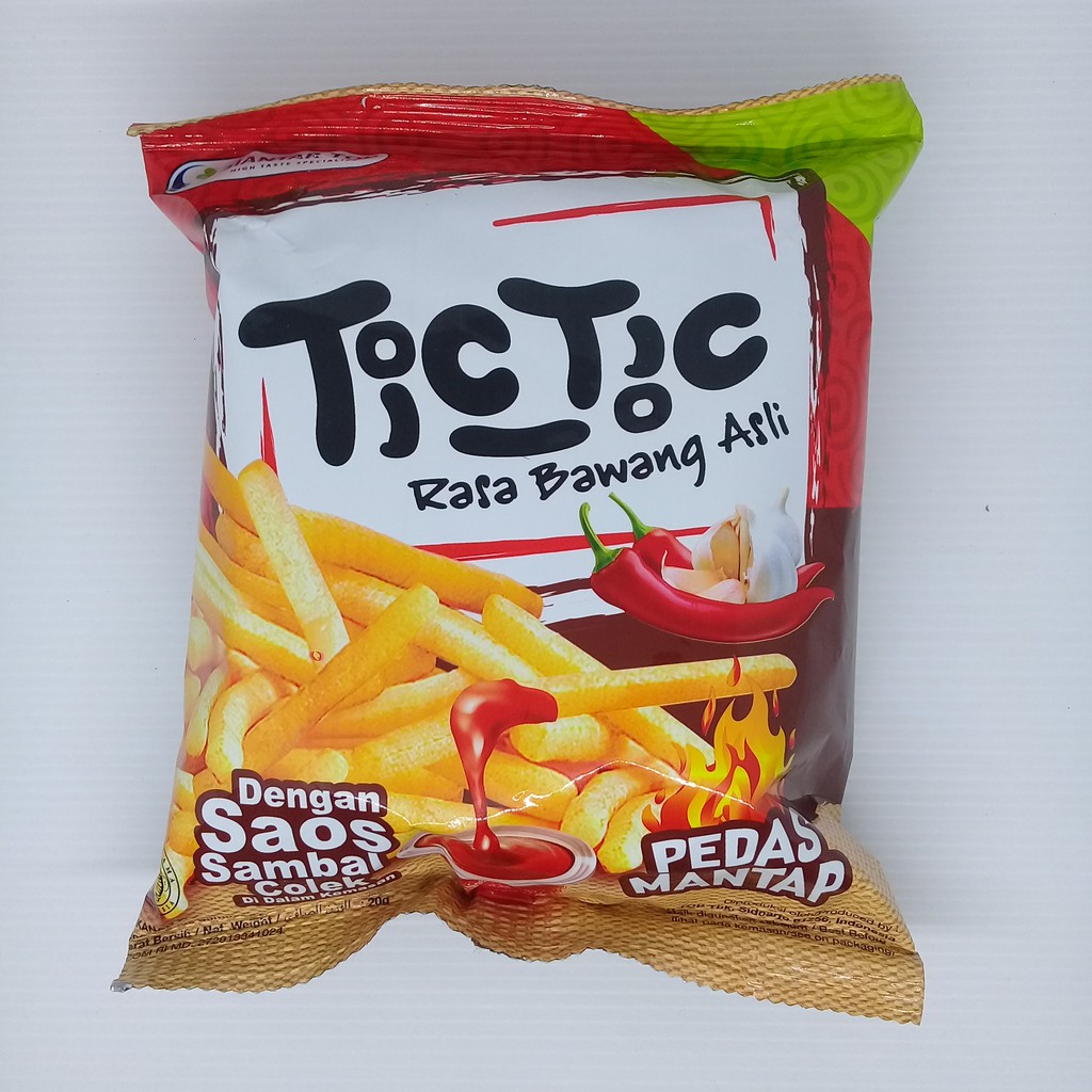 

mainan anak murah Tic Tic Rasa Bawang Asli Pedas Mantap 20 gram